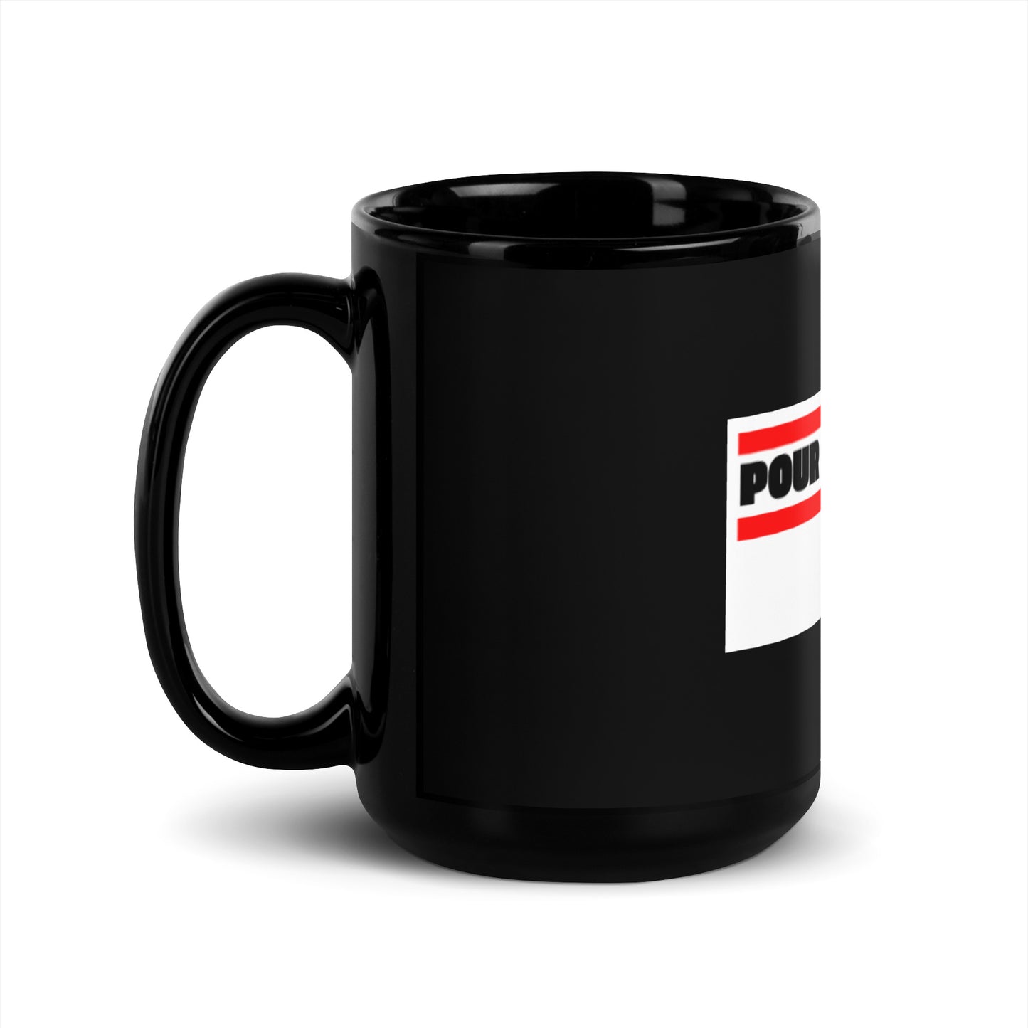 Black Glossy Mug
