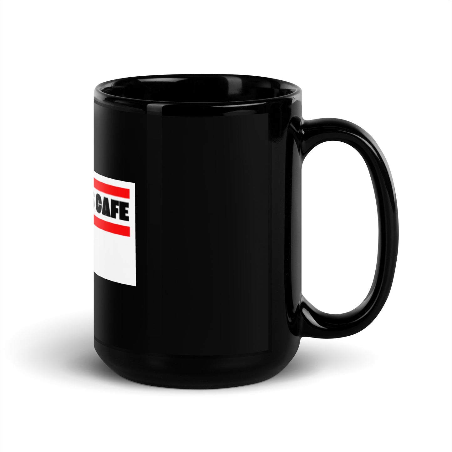 Black Glossy Mug