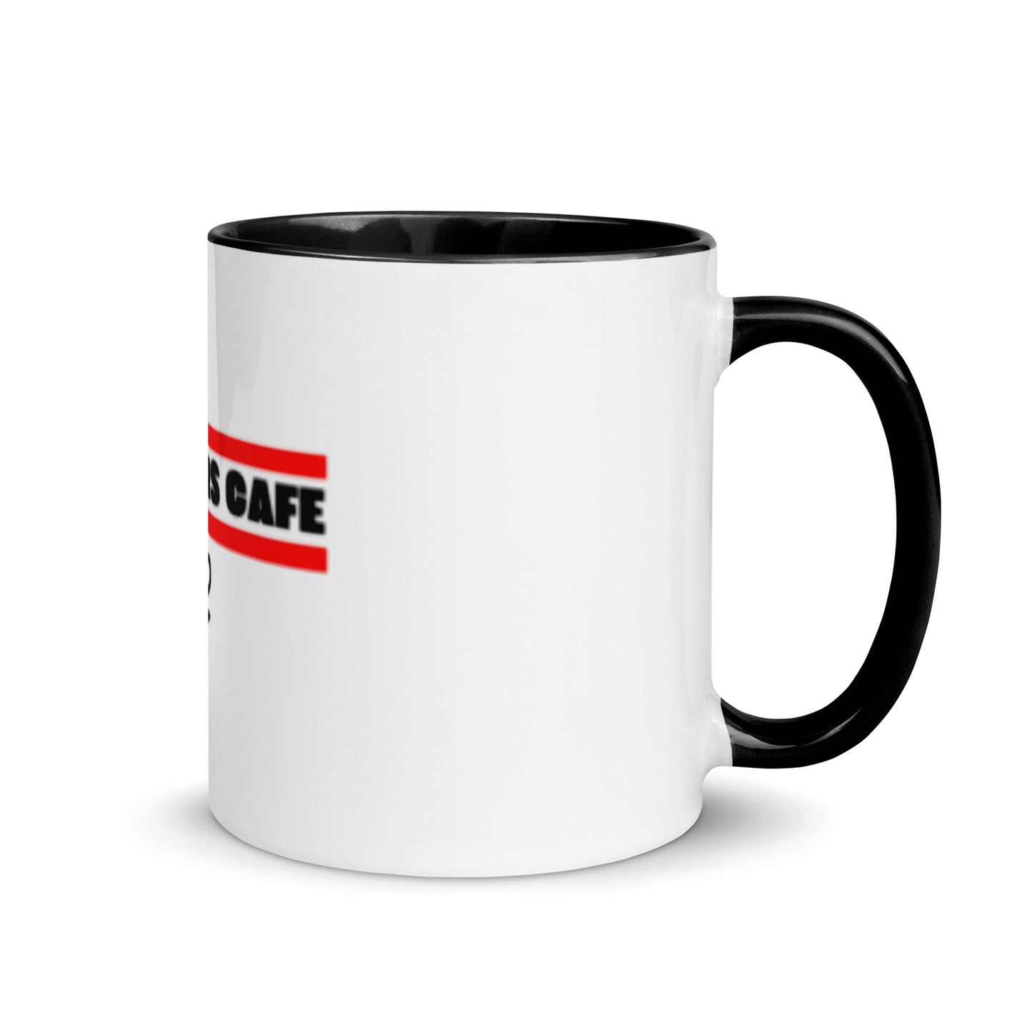 Pour Yours cafe Mug with Color Inside