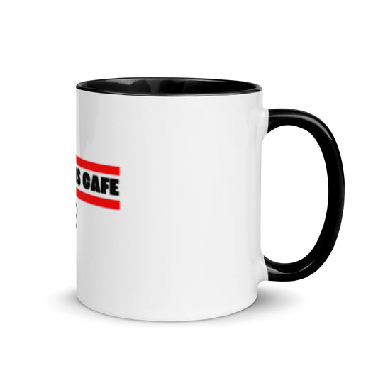 Pour Yours cafe Mug with Color Inside