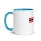 Pour Yours cafe Mug with Color Inside