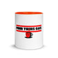 Pour Yours cafe Mug with Color Inside