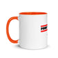 Pour Yours cafe Mug with Color Inside