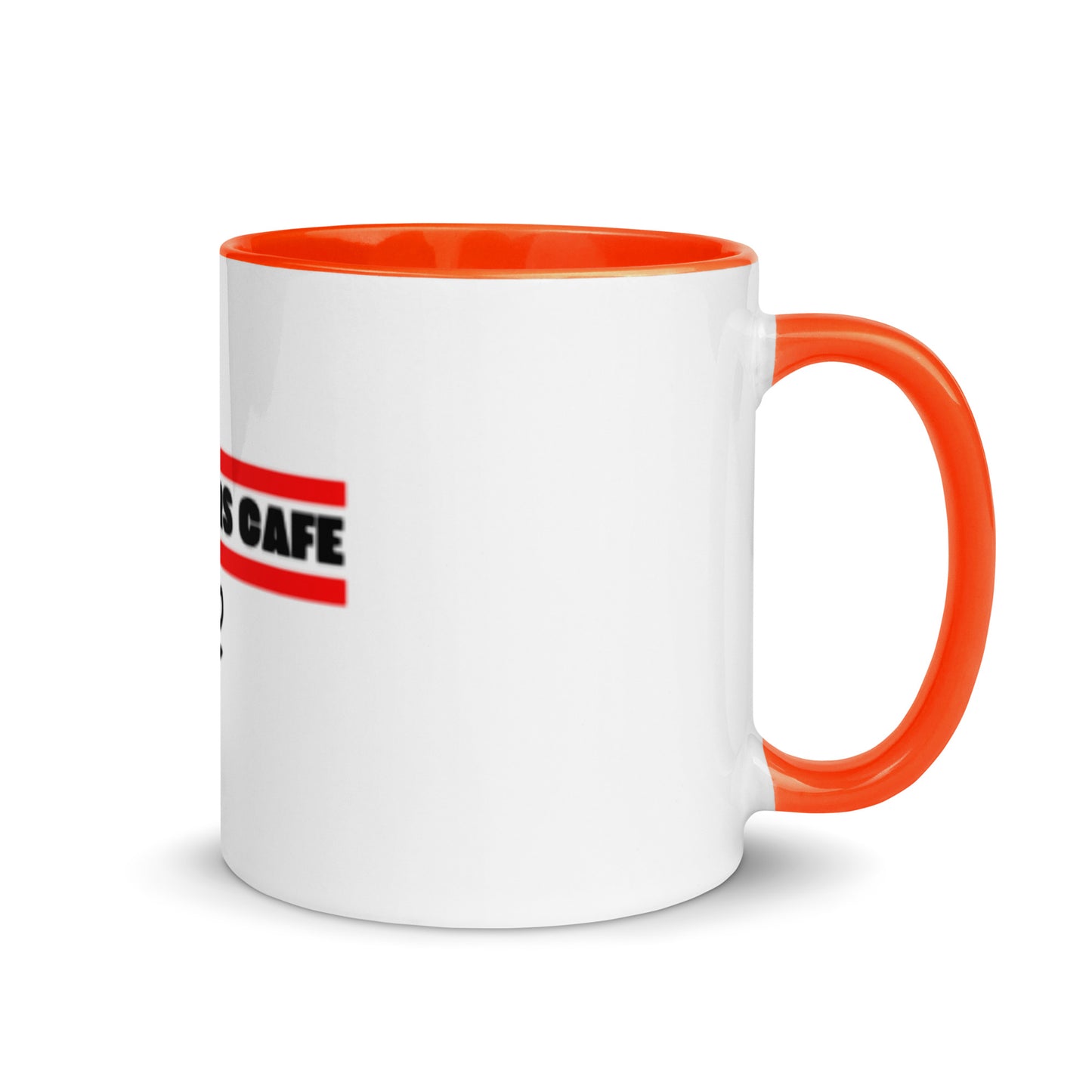 Pour Yours cafe Mug with Color Inside