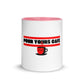 Pour Yours cafe Mug with Color Inside