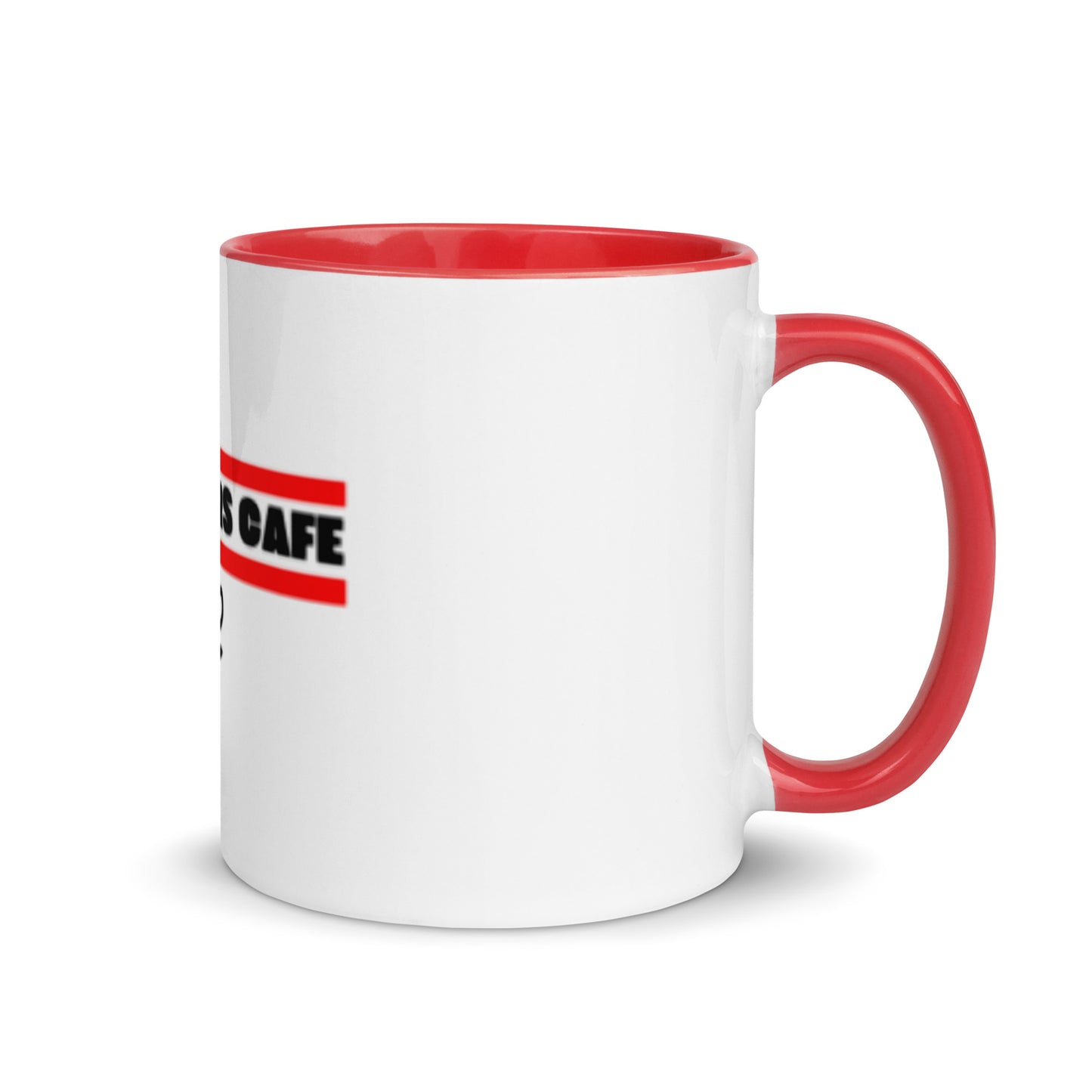 Pour Yours cafe Mug with Color Inside
