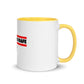 Pour Yours cafe Mug with Color Inside