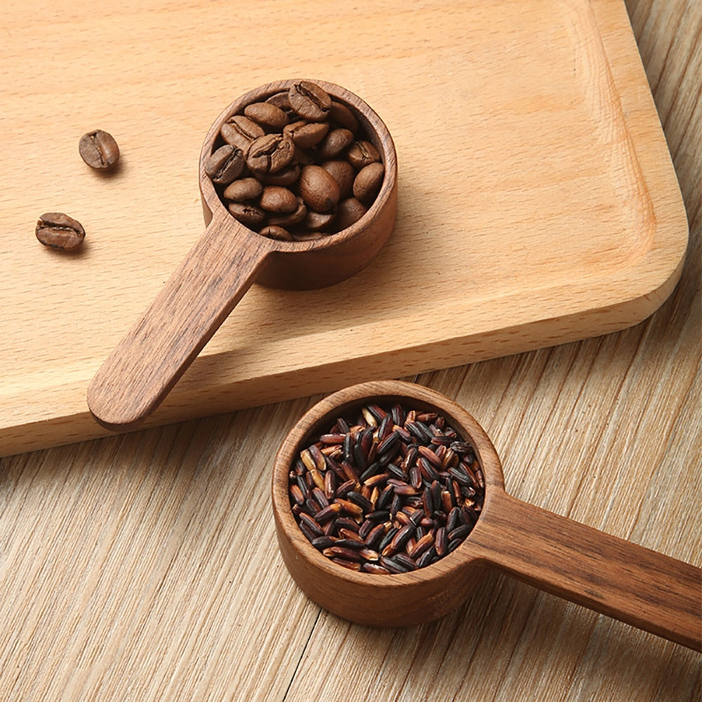Coffee Wooden Measuring Spoon Set